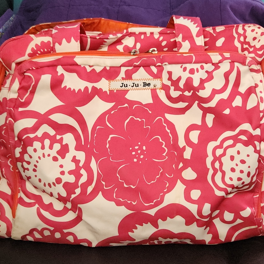 Ju-Ju-Be BePrepared Pink Floral Women's Bag